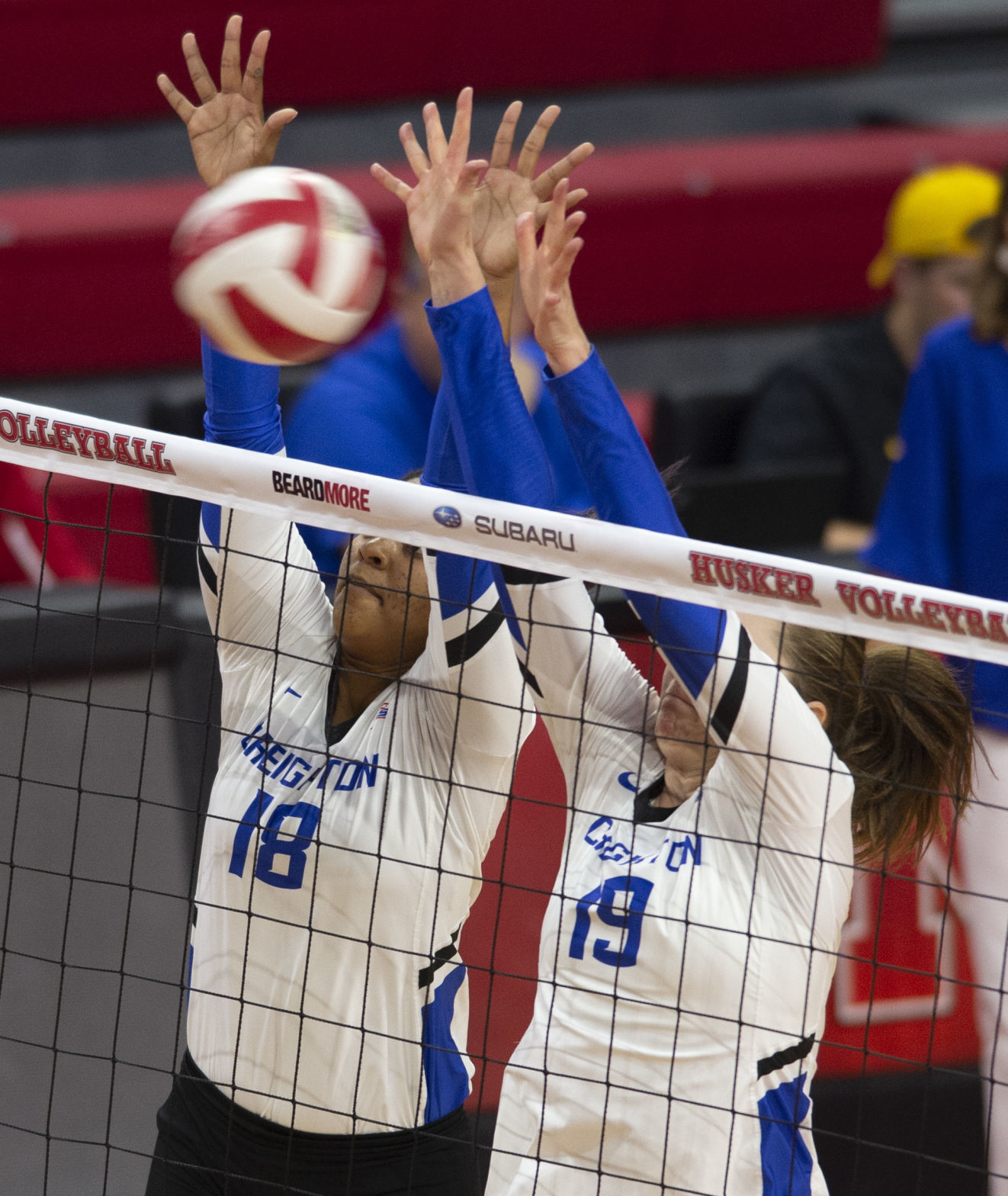NU volleyball (Creighton-Baylor), 8.31